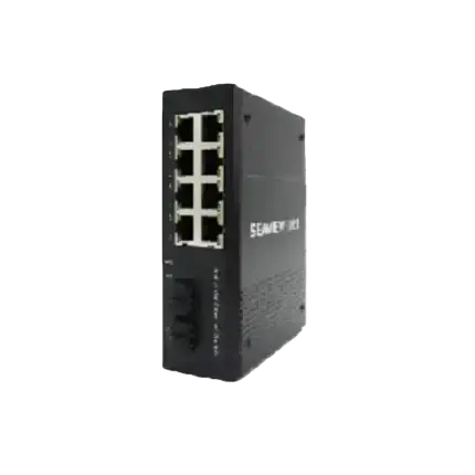 2 SFP Ports + 8 PoE Ports Industrial Unmanaged PoE Switch