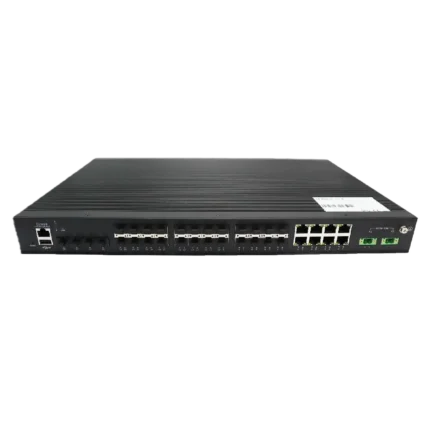 24 SFP + 8 Copper + 4 10G SFP+ Industrial Layer 3 Managed Switch