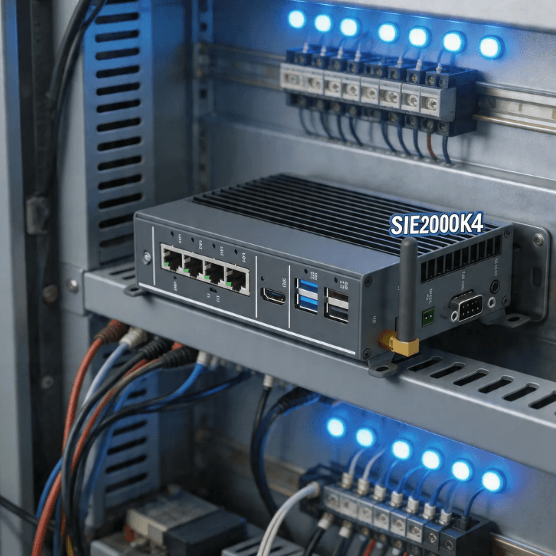 Technical Features of the Industrial Intelligent Controller SIE2000K4